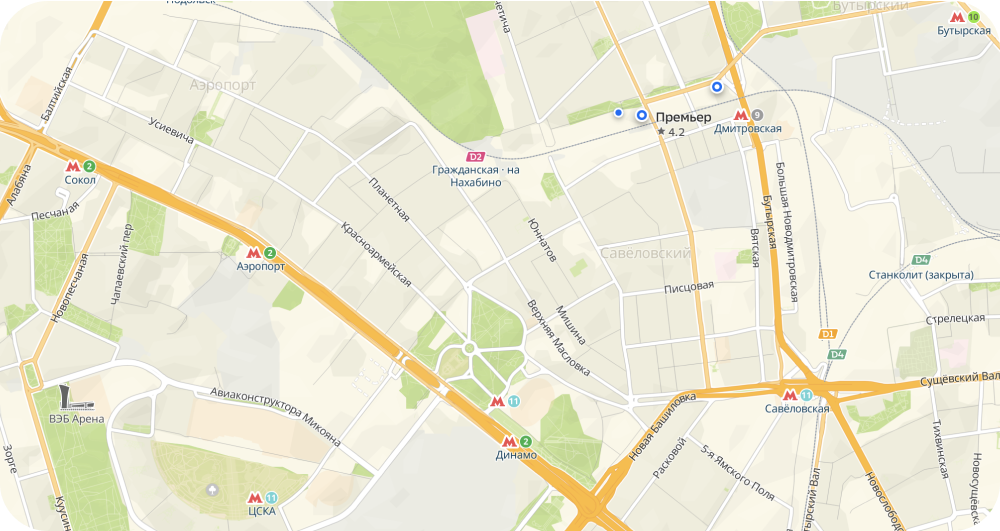 Office location map